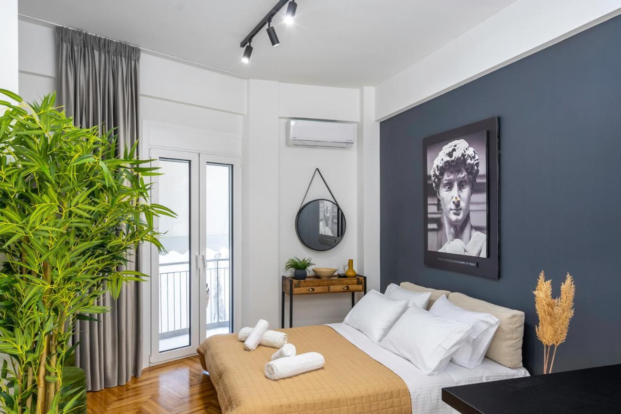 Luxury Studio Apartment In The Heart Of أثينا المظهر الخارجي الصورة