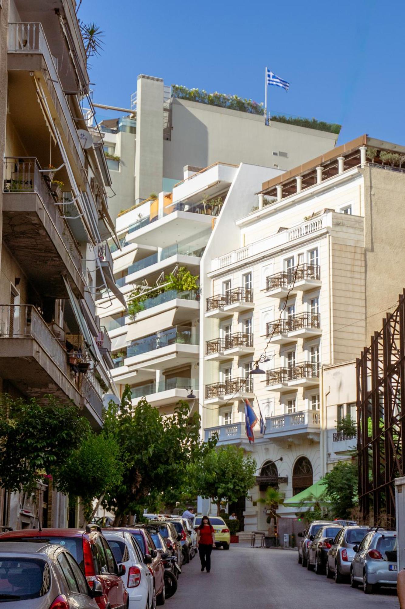 Luxury Studio Apartment In The Heart Of أثينا المظهر الخارجي الصورة